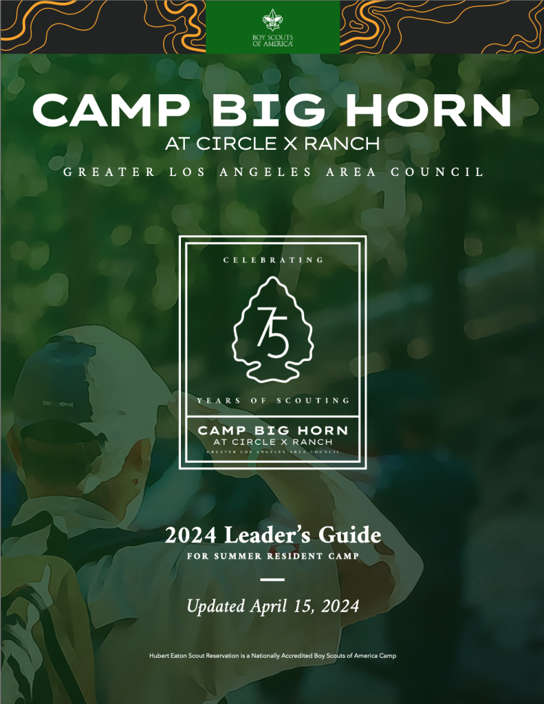 2024 Camp Big Horn Leader's Guide Icon